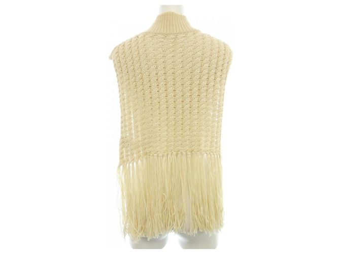 Autre Marque Poncho de punto IENA Beige - vista 2