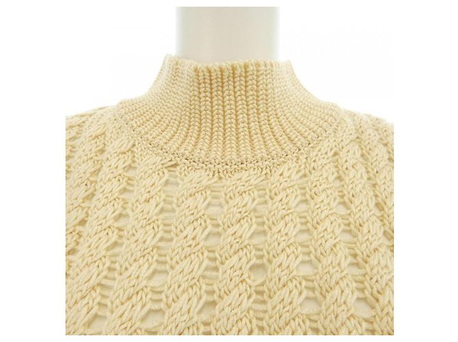 Autre Marque Poncho de punto IENA Beige - vista 5