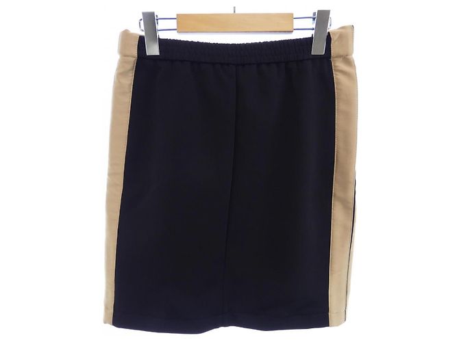 Falda Louis Vuitton Negro Beige - vista 2