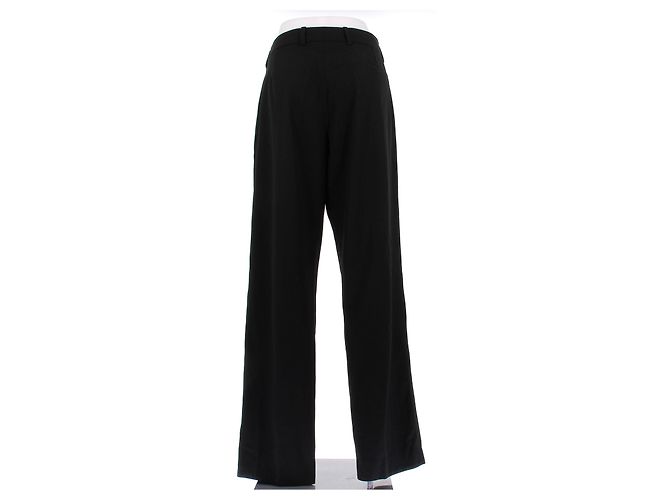 Pantalones Jacquemus negros de algodón - vista 2
