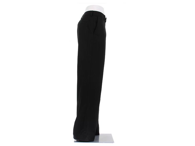 Pantalones Jacquemus negros de algodón - vista 3