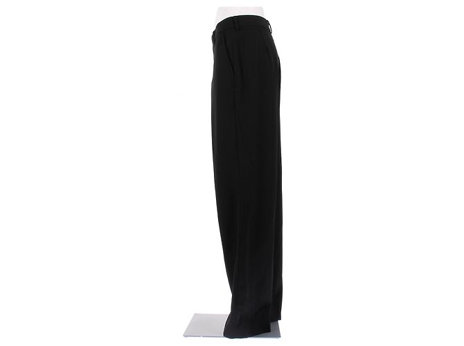 Pantalones Jacquemus negros de algodón - vista 4