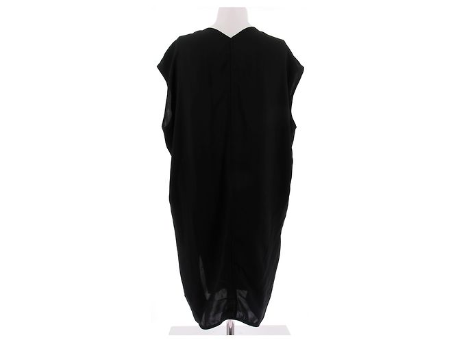 Rick Owens Schwarzes Viscose Kleid - Ansicht 2