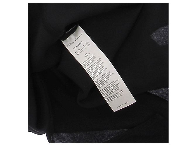 Rick Owens Schwarzes Viscose Kleid - Ansicht 5
