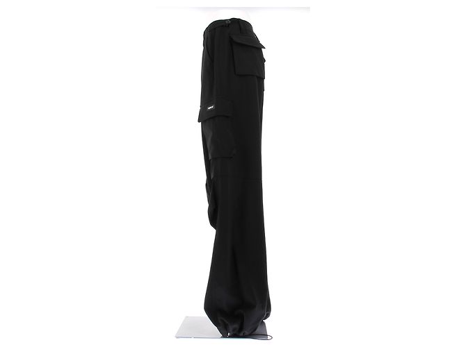 Pantalones cargo de algodón negros Coperni - vista 4