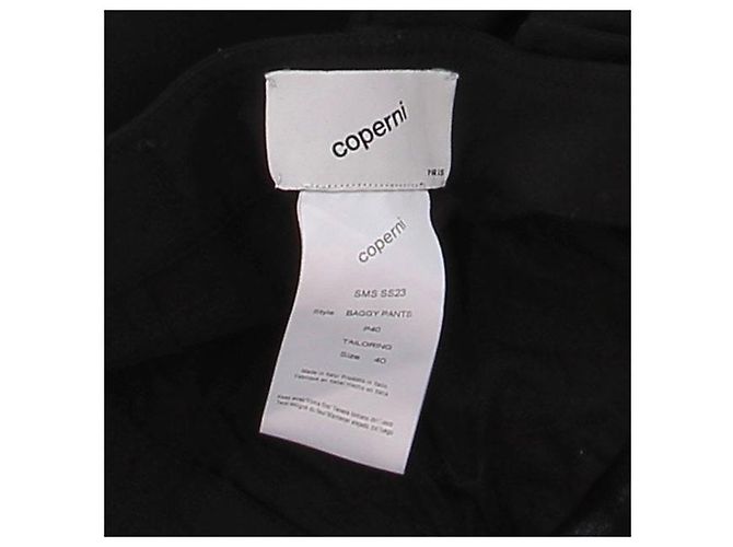 Pantalones cargo de algodón negros Coperni - vista 5