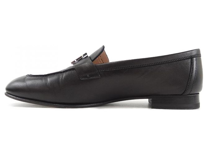 Hermès Scarpe Hermes Chevre Nero - vista 2