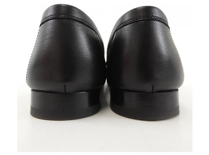 Hermès Scarpe Hermes Chevre Nero - vista 5