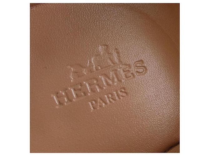 Hermès Scarpe Hermes Chevre Nero - vista 6
