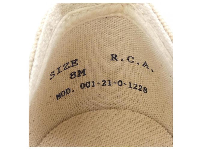 Autre Marque R.C.A. Sneaker Weiß Beige - Ansicht 6