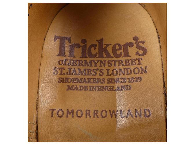 Autre Marque Tricker's Lederschuhe Blau Marineblau - Ansicht 6