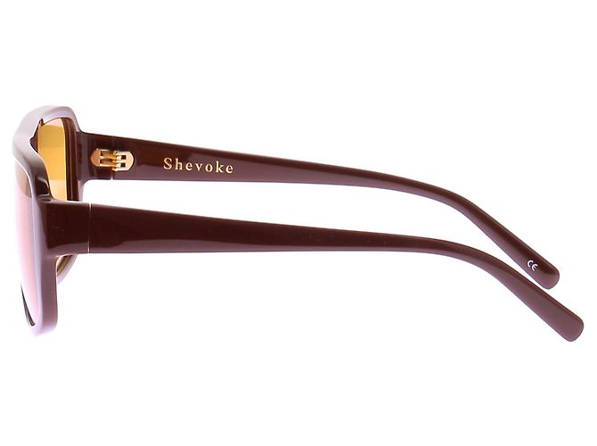 Autre Marque Occhiali da sole SHEVOKE marroni Marrone - vista 6