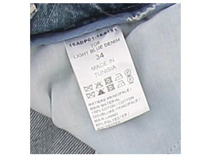 Jeans con Chloé sulla tasca Blu - vista 6