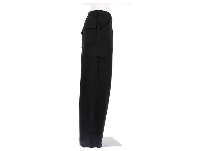 Pantalones negros Alexander Wang de algodón - vista 3