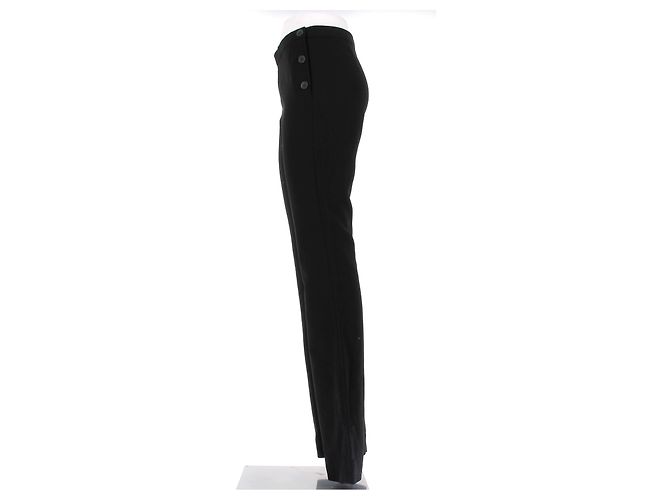 Courreges Wollhose schwarz - Ansicht 4