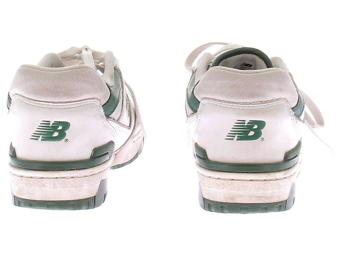 New Balance Leder-Sneaker "550" Weiß - Ansicht 5