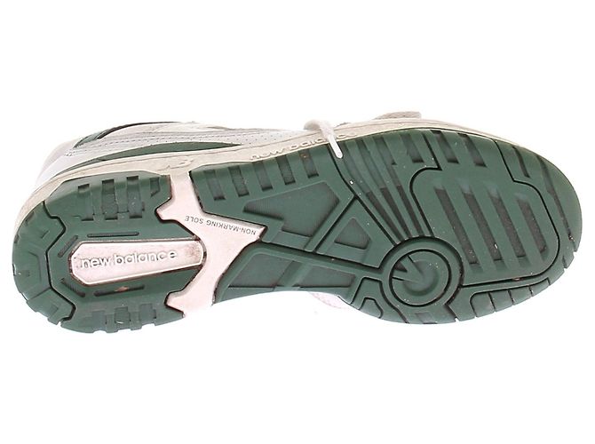 New Balance Leder-Sneaker "550" Weiß - Ansicht 7