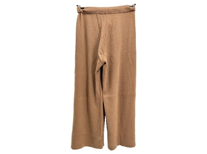 Autre Marque Pantalones de cachemira marrones LILYSILK Castaño - vista 2