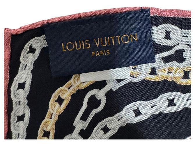 Louis Vuitton LOUIS VUITTON Sciarpa in seta Carre Your Highness da donna Multicolore - vista 4