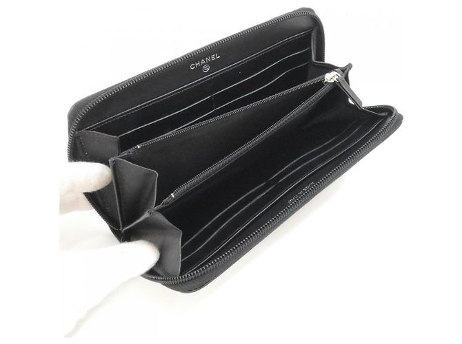 Cartera Chanel Timeless CC Line Negro - vista 6