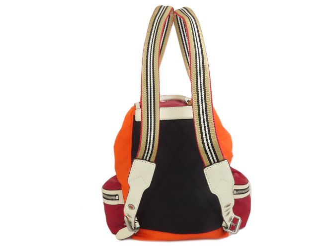 Burberry Nova Check Backpack/Daypack, Nylon Material, Women's, BURBERRY - view 2