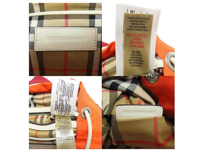 Burberry Nova Check Backpack/Daypack, Nylon Material, Women's, BURBERRY - view 6