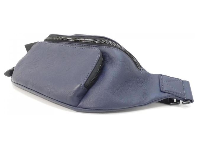Borsa a tracolla Louis Vuitton Monogram Shadow Rush Bumbag Nero - vista 3