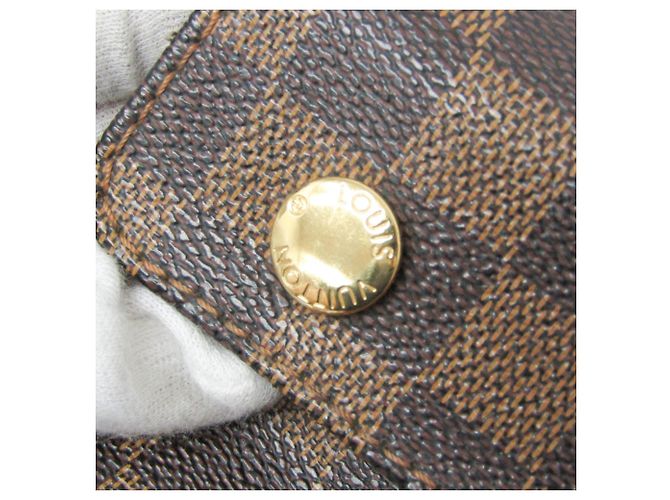 Borsa a tracolla Louis Vuitton Damier Naviglio da uomo Marrone - vista 11