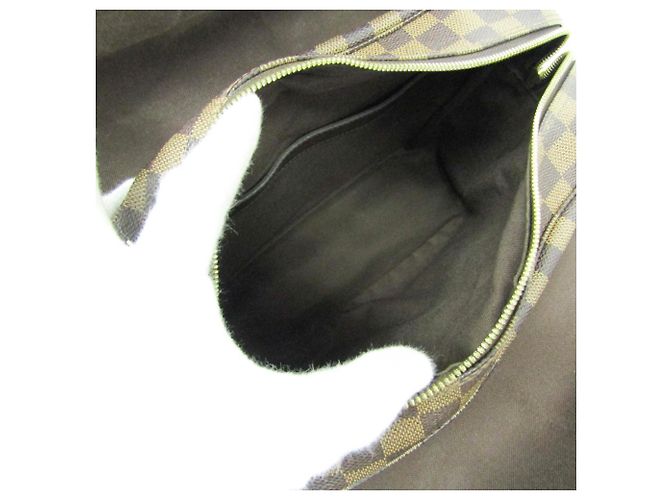 Borsa a tracolla Louis Vuitton Damier Naviglio da uomo Marrone - vista 4