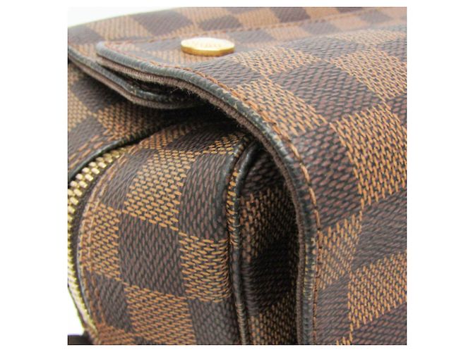 Borsa a tracolla Louis Vuitton Damier Naviglio da uomo Marrone - vista 11