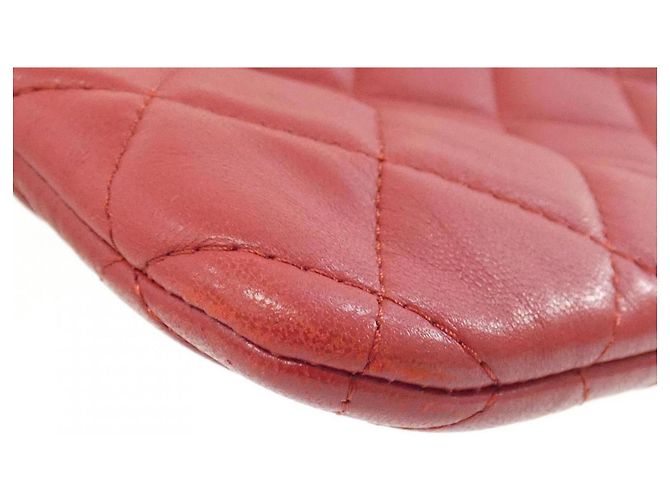 Pochette Chanel Timeless Classic Line Roja - vista 3