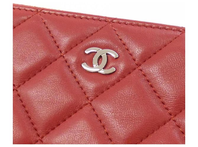 Pochette Chanel Timeless Classic Line Roja - vista 6