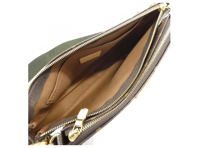 Bolso de Hombro Louis Vuitton Monogram Multi Pochette Accessoires Caqui - vista 8