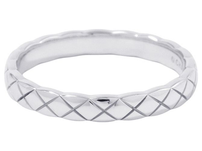 Chanel Coco Crush Collection Mini Ring, Weißgold, Größe , . - Ansicht 2