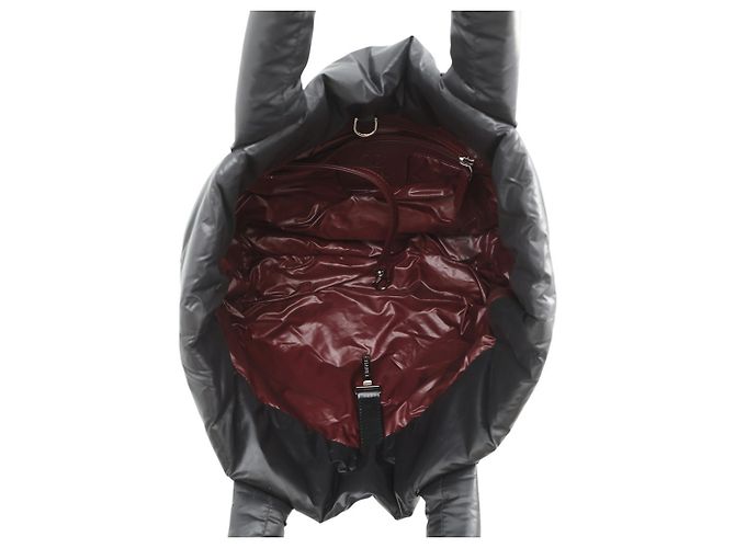 Borsa Tote CHANEL Matelassé Coco Mark Cocoon Small Nylon Black Borsa da donna Nero - vista 5