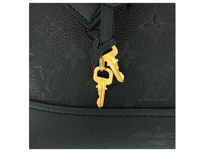 Borsa Louis Vuitton Monogram Empreinte Neo Alma BB Nero - vista 4