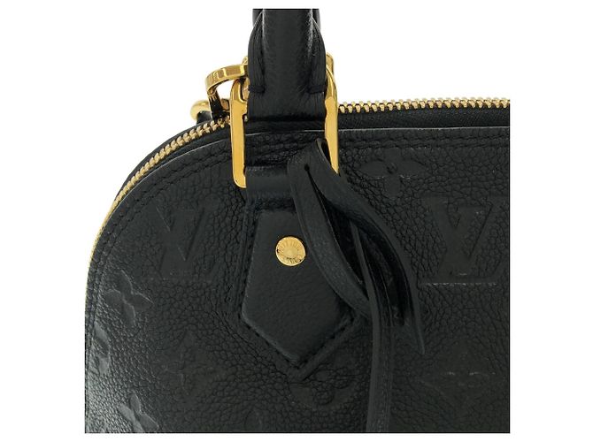 Borsa Louis Vuitton Monogram Empreinte Neo Alma BB Nero - vista 7