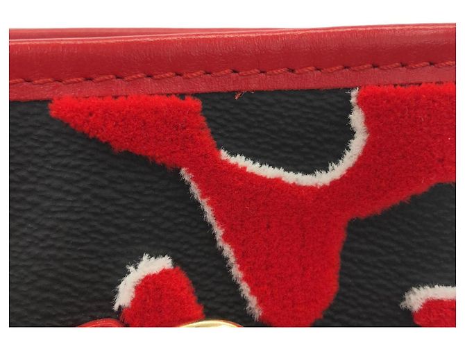 Borsa Louis Vuitton LVxUF Neverfull MM Nero - vista 6