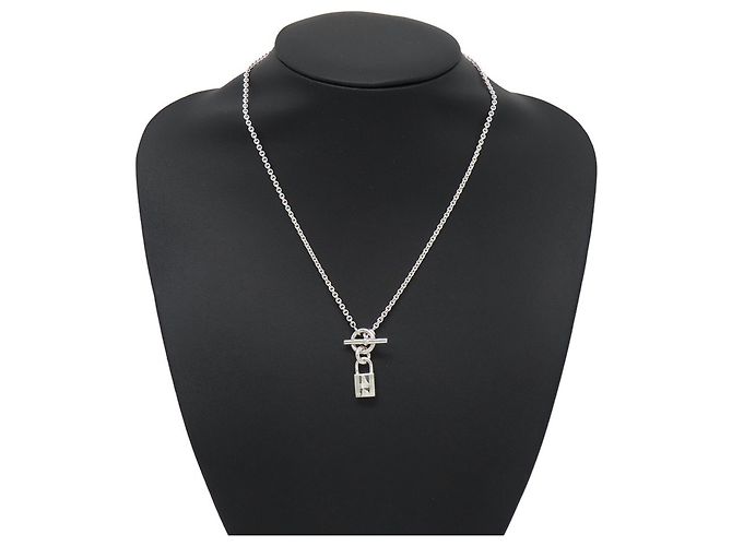 Hermès Collana Hermes Amulette Kelly Cadena Argento PENDENTE HERMES - vista 4