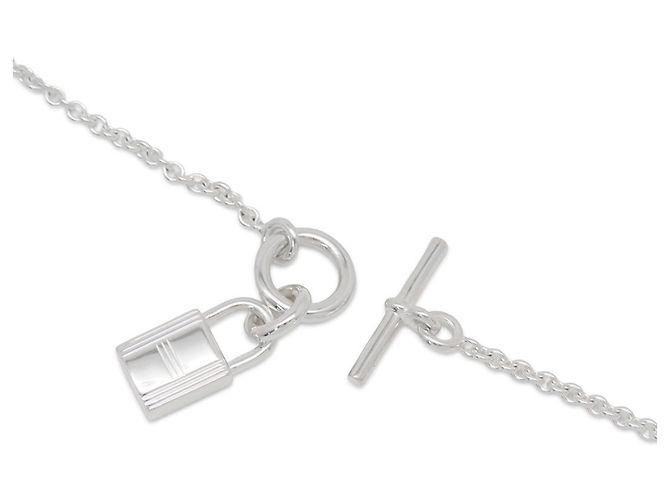 Hermès Collana Hermes Amulette Kelly Cadena Argento PENDENTE HERMES - vista 5