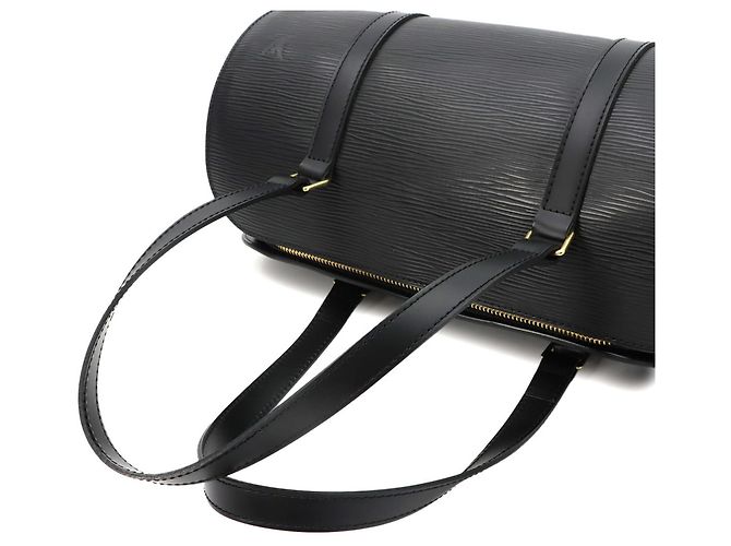 Borsa Louis Vuitton Epi Soufflot, Pelle, Noir (), Hardware Oro. D'oro - vista 5