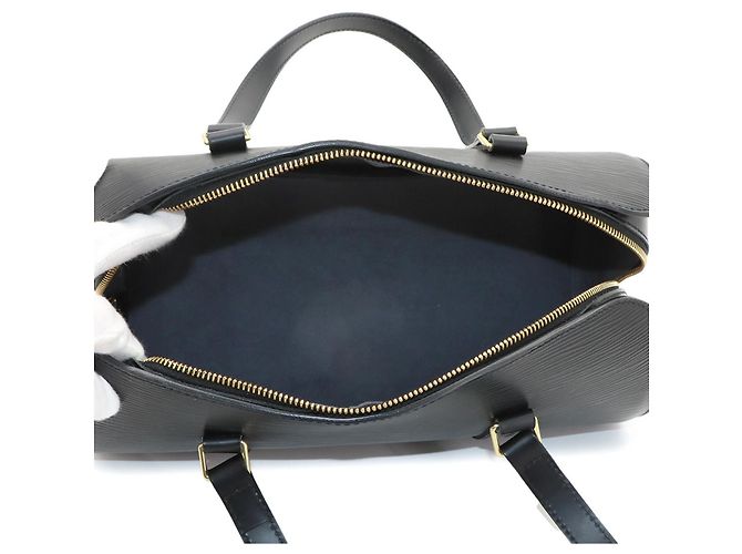 Borsa Louis Vuitton Epi Soufflot, Pelle, Noir (), Hardware Oro. D'oro - vista 6