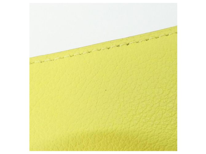 Silk In Hermès Hermes EN LIBERTE Cartera compacta de seda Naranja - vista 5