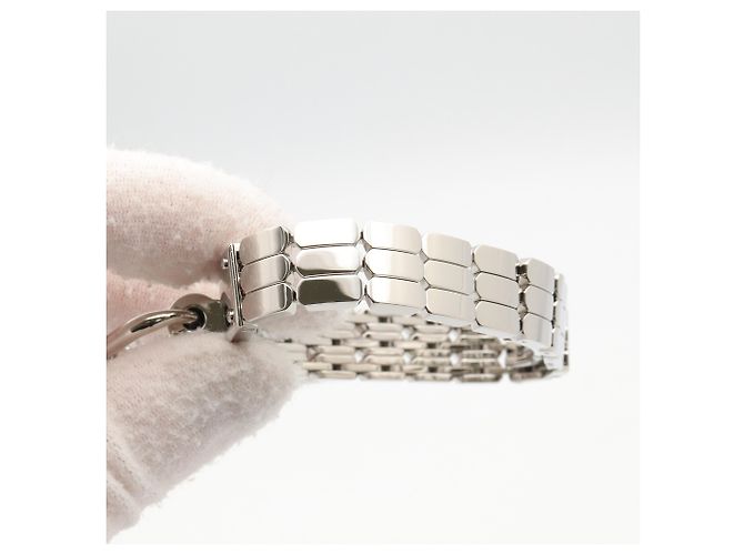 Hermès Kelly Mini Uhr, Edelstahl, Diamant, Damen, Weiß (.) - Ansicht 9