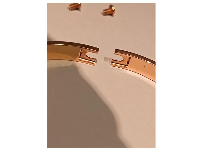 Bracciale Cartier Love 18k Oro Rosa Misura 18 D'oro - vista 10