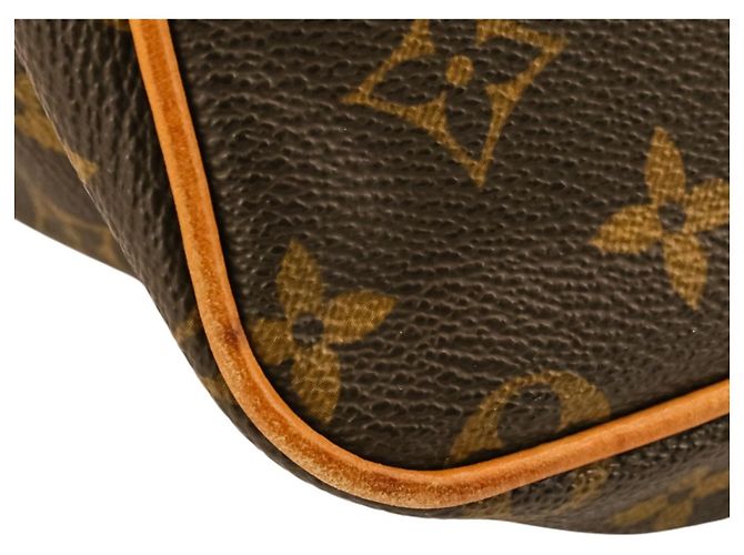 Borsa a Spalla/Tote Bag Louis Vuitton Palermo PM Monogram Marrone Donna - vista 17
