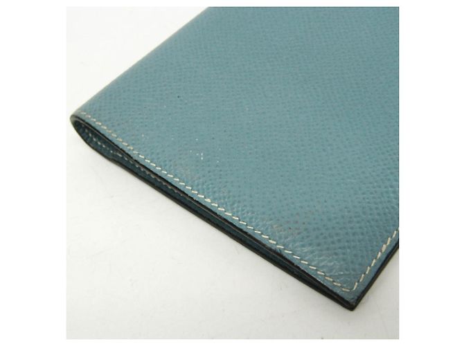 Hermès Hermes Agenda Pocket Size Planerhülle Blue Jean Vision Blau - Ansicht 11