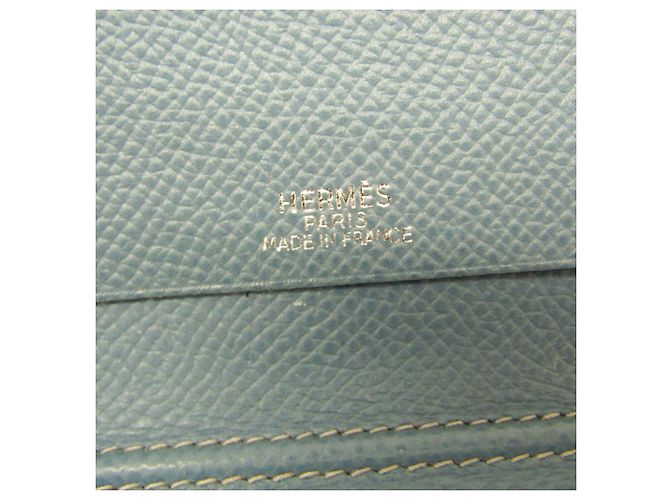 Hermès Hermes Agenda Pocket Size Planerhülle Blue Jean Vision Blau - Ansicht 12