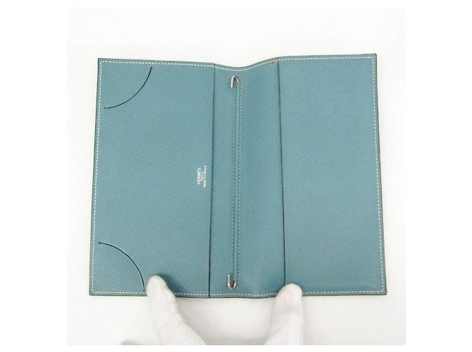 Hermès Hermes Agenda Pocket Size Planerhülle Blue Jean Vision Blau - Ansicht 3
