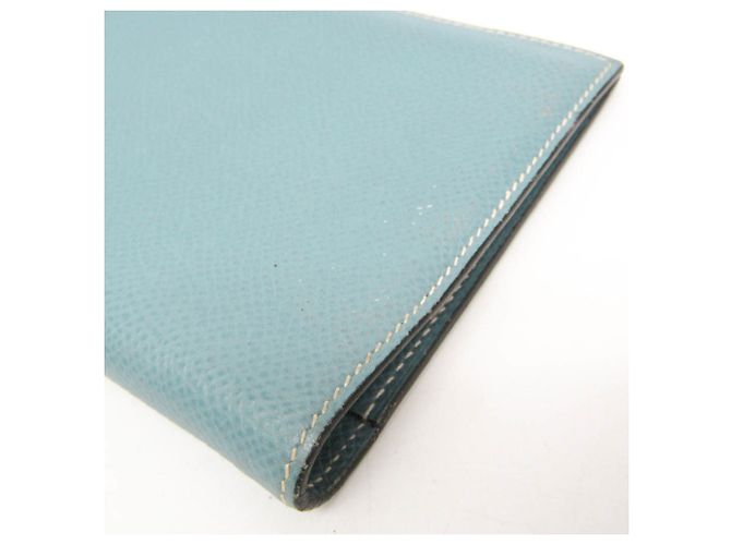 Hermès Hermes Agenda Pocket Size Planerhülle Blue Jean Vision Blau - Ansicht 7